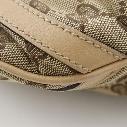 Gucci Abbey D-Ring Messenger Bag GG Canvas, BROWN, CANVAS, Shoulder bag