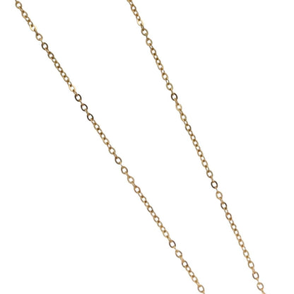 Christian Dior Logo Heart Pendant Necklace Metal with Crystal, GOLD, METAL, Necklace