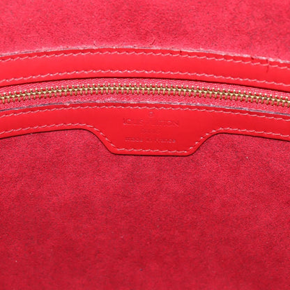 Louis Vuitton Lussac Handbag Epi Leather, RED, LEATHER, Shoulder bag