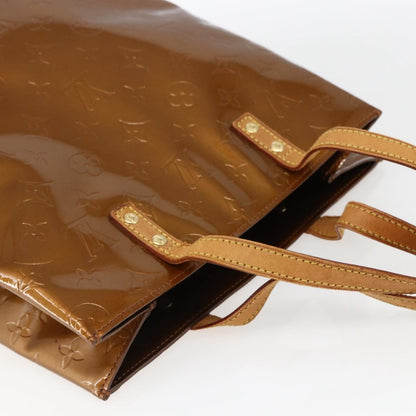 Louis Vuitton Reade Handbag Monogram Vernis, BROWN, PATENT_LEATHER, Tote bag
