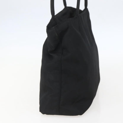 Prada Open Tote Re-Nylon, BLACK, NYLON, Shoulder bag