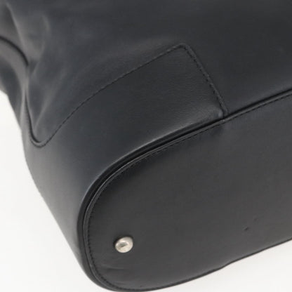 Loewe Vintage Shoulder Bag Leather, BLACK, LEATHER, Shoulder bag