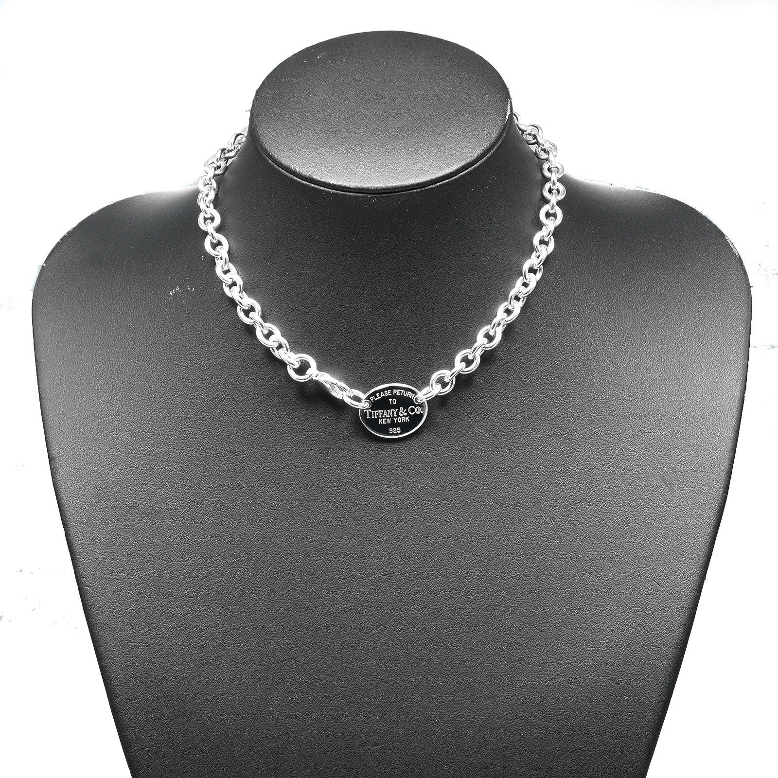 Tiffany & Co. Return to Tiffany Heart Charm Pendant Silver 925, SILVER, SILVER, Necklace