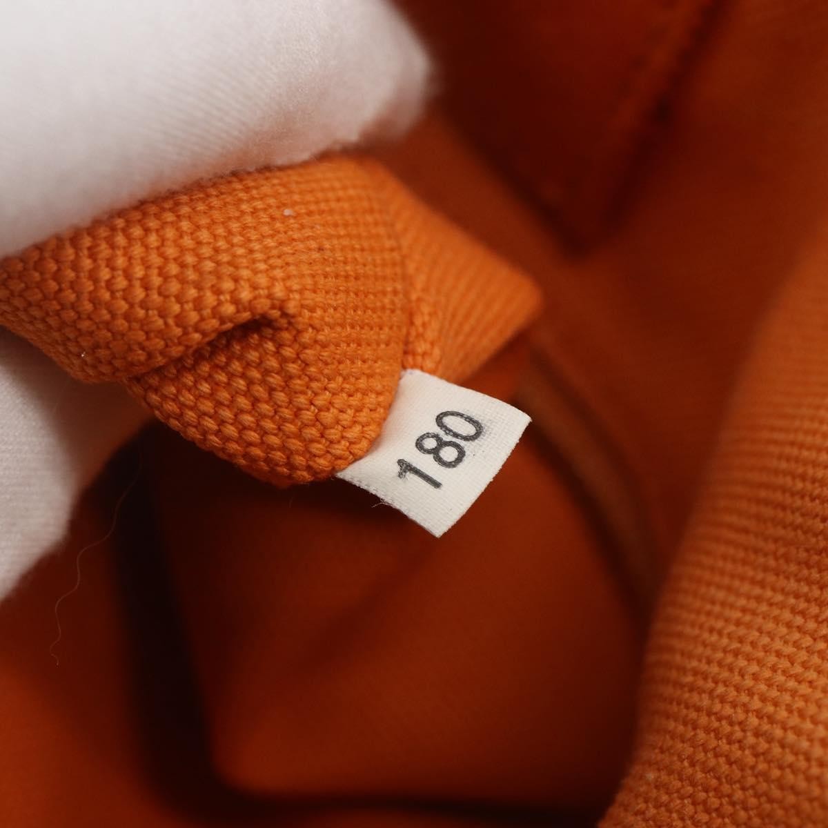 Prada Canapa Tote Canvas, ORANGE, CANVAS, Tote bag