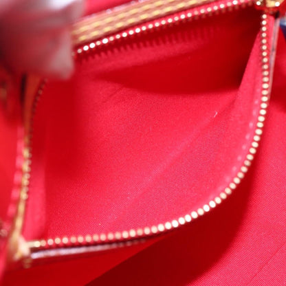 Louis Vuitton Reade Handbag Monogram Vernis, RED, PATENT_LEATHER, Handbag
