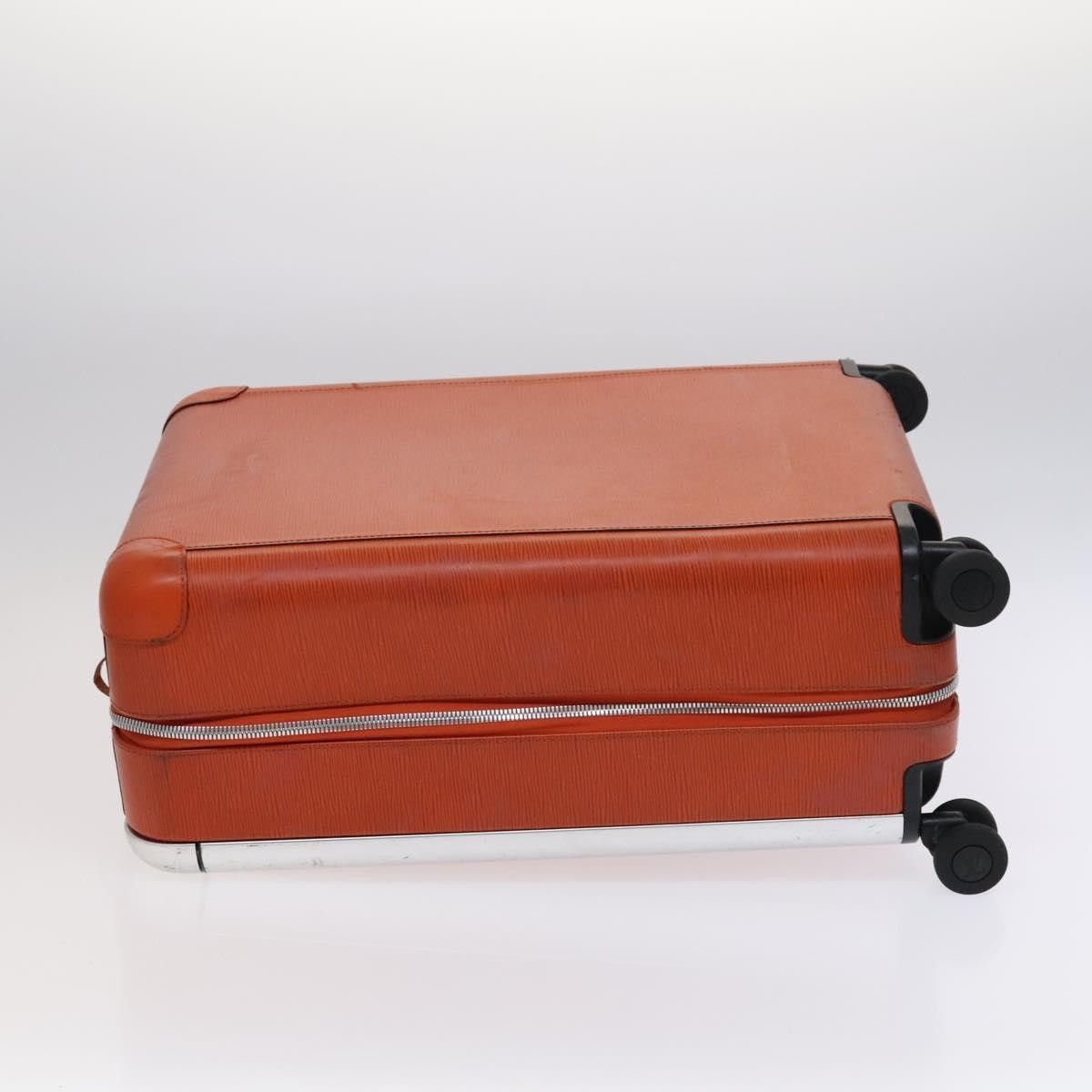 Louis Vuitton Horizon Luggage Epi Leather, ORANGE, LEATHER, Travel bag