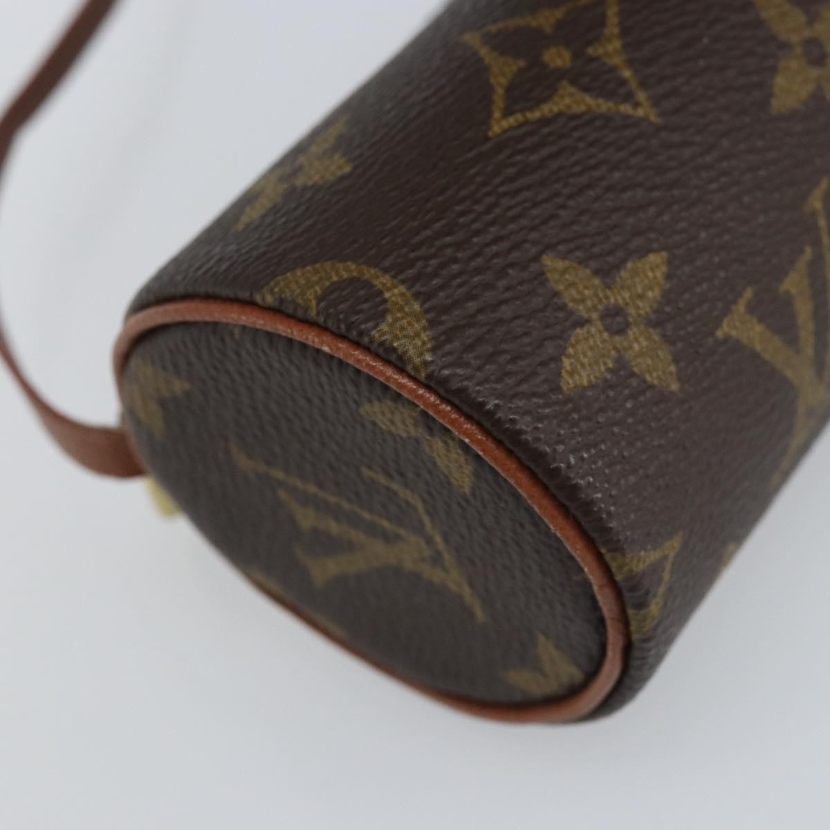 Louis Vuitton Papillon Pochette Monogram Canvas, BROWN, CANVAS, Clutche & pouche