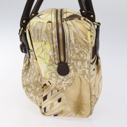 Salvatore Ferragamo Gancini Shoulder Bag Canvas, BEIGE, CANVAS, Shoulder bag