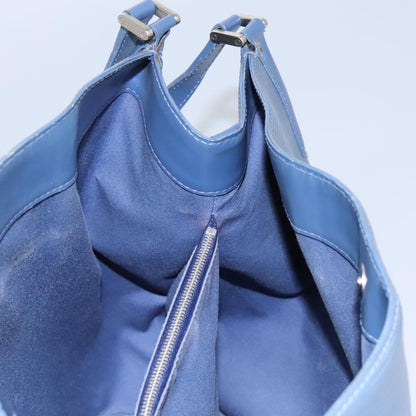 Louis Vuitton Mandara Handbag Epi Leather, BLUE, LEATHER, Shoulder bag