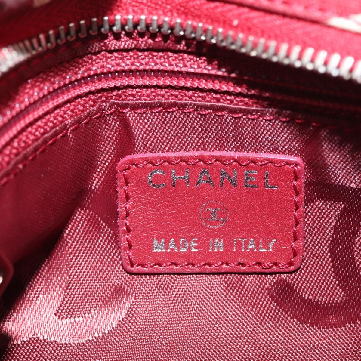 Chanel 31 Rue Cambon Clutch Canvas, RED, CANVAS, Clutche & pouche