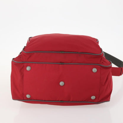 Prada Sport Line Boston Bag Nylon, Red, Nylon, Travel Bag