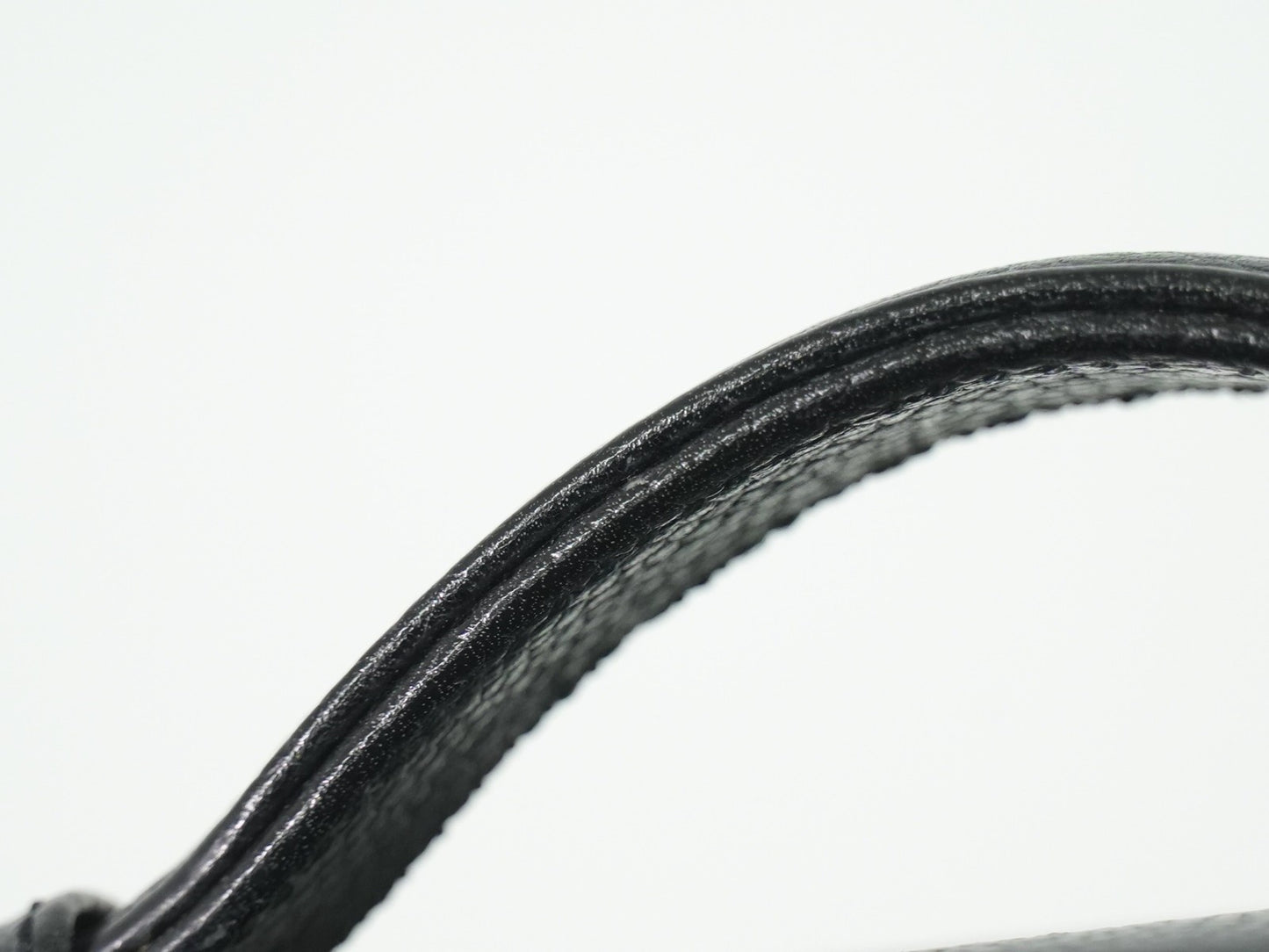 Chanel Vintage Timeless Cosmetic Case Caviar, BLACK, LEATHER, Toiletry Case