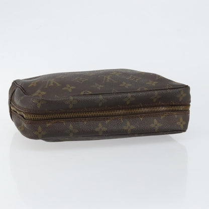 Louis Vuitton Trousse Toilette Monogram Canvas, BROWN, CANVAS, Clutche & pouche