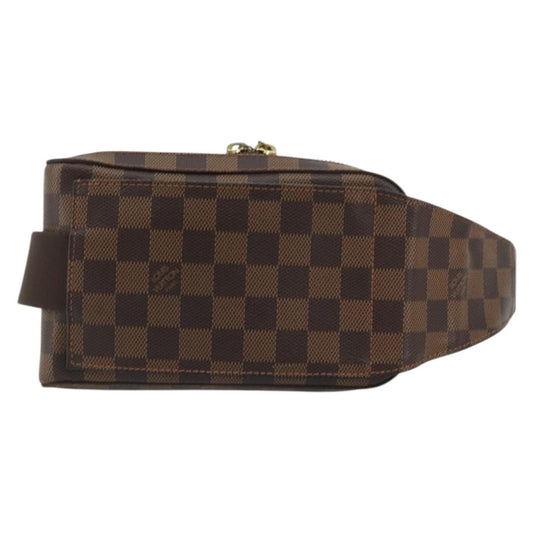 Louis Vuitton Geronimos Waist Bag Damier, Brown, Canvas, Shoulder Bag