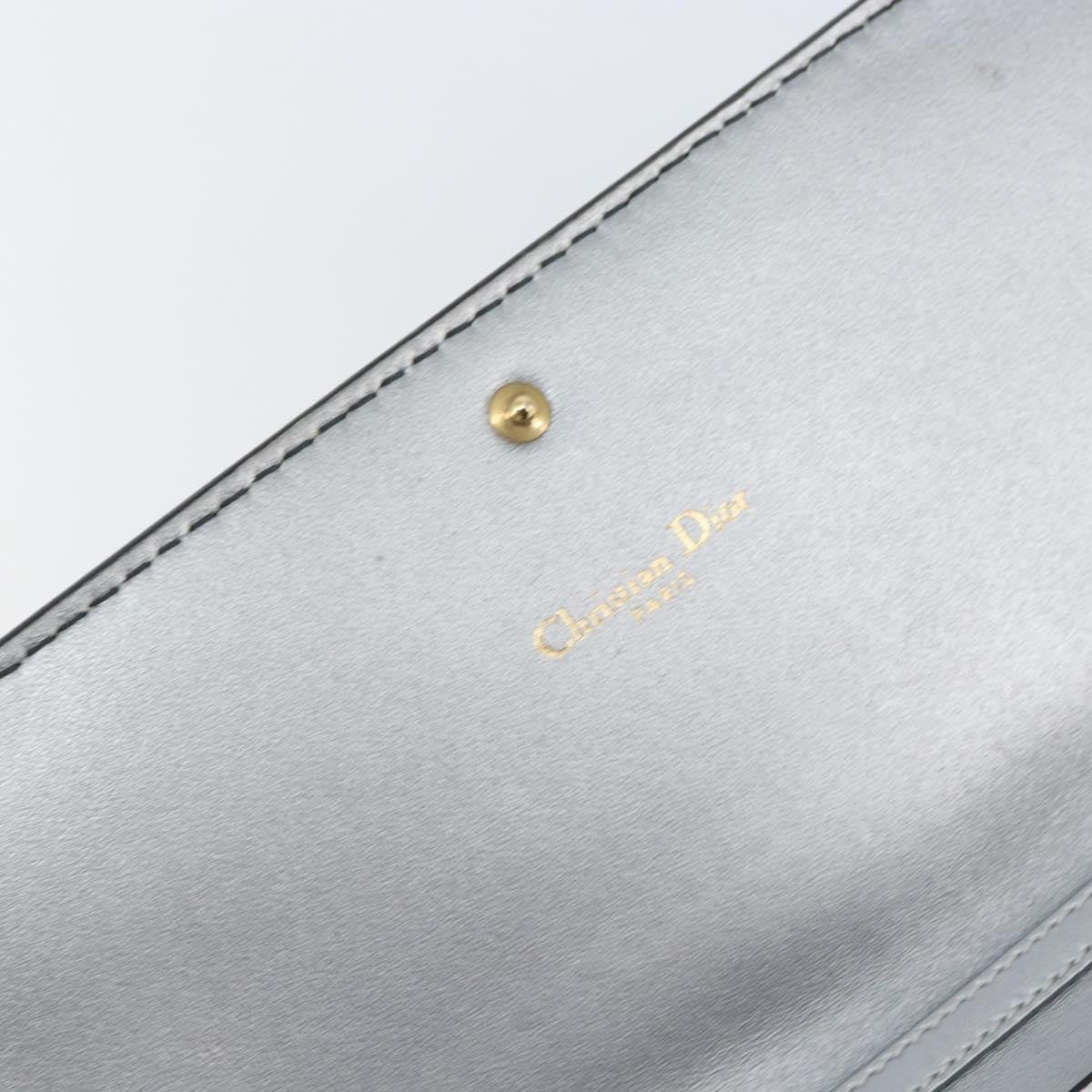 Christian Dior J'Adior Croisiere Chain Wallet Leather, SILVER, LEATHER, Clutche & pouche
