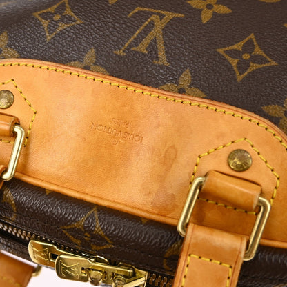 Louis Vuitton Excursion Handbag Monogram Canvas, BROWN, CANVAS, Handbag