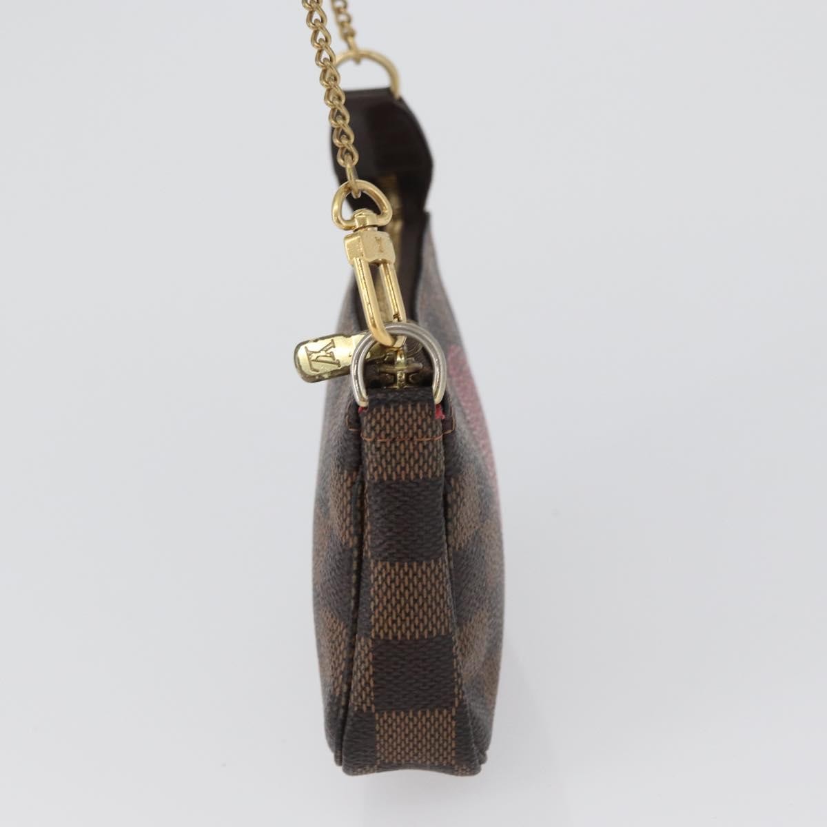 Louis Vuitton Pochette Accessoires Limited Edition Damier, BROWN, CANVAS, Clutche & pouche