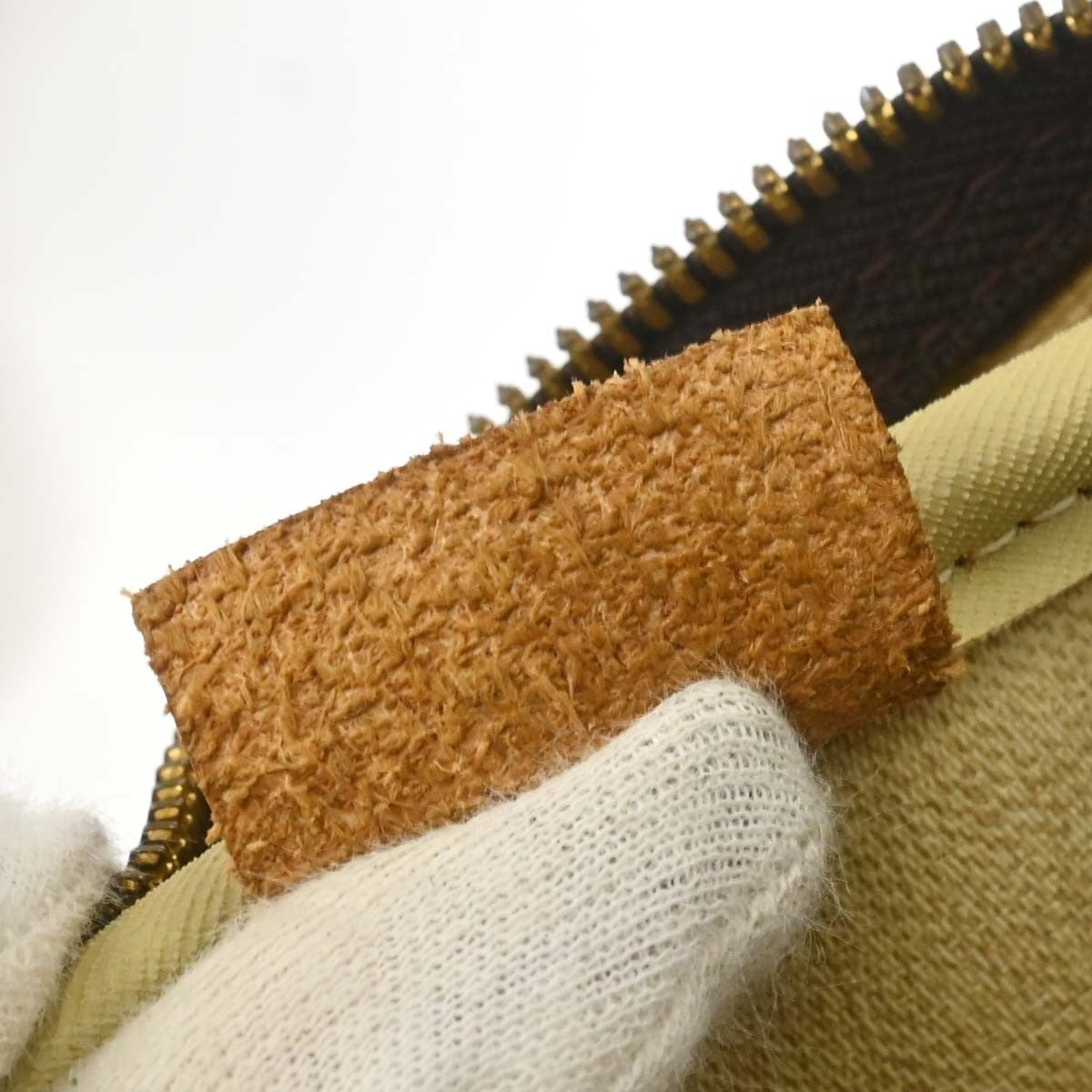 Louis Vuitton Deauville Handbag Monogram Canvas, Brown, Canvas, Handbag