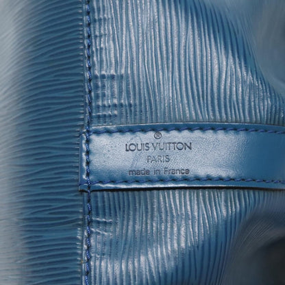 Louis Vuitton Petit Noe Handbag Epi Leather, BLUE, LEATHER, Handbag