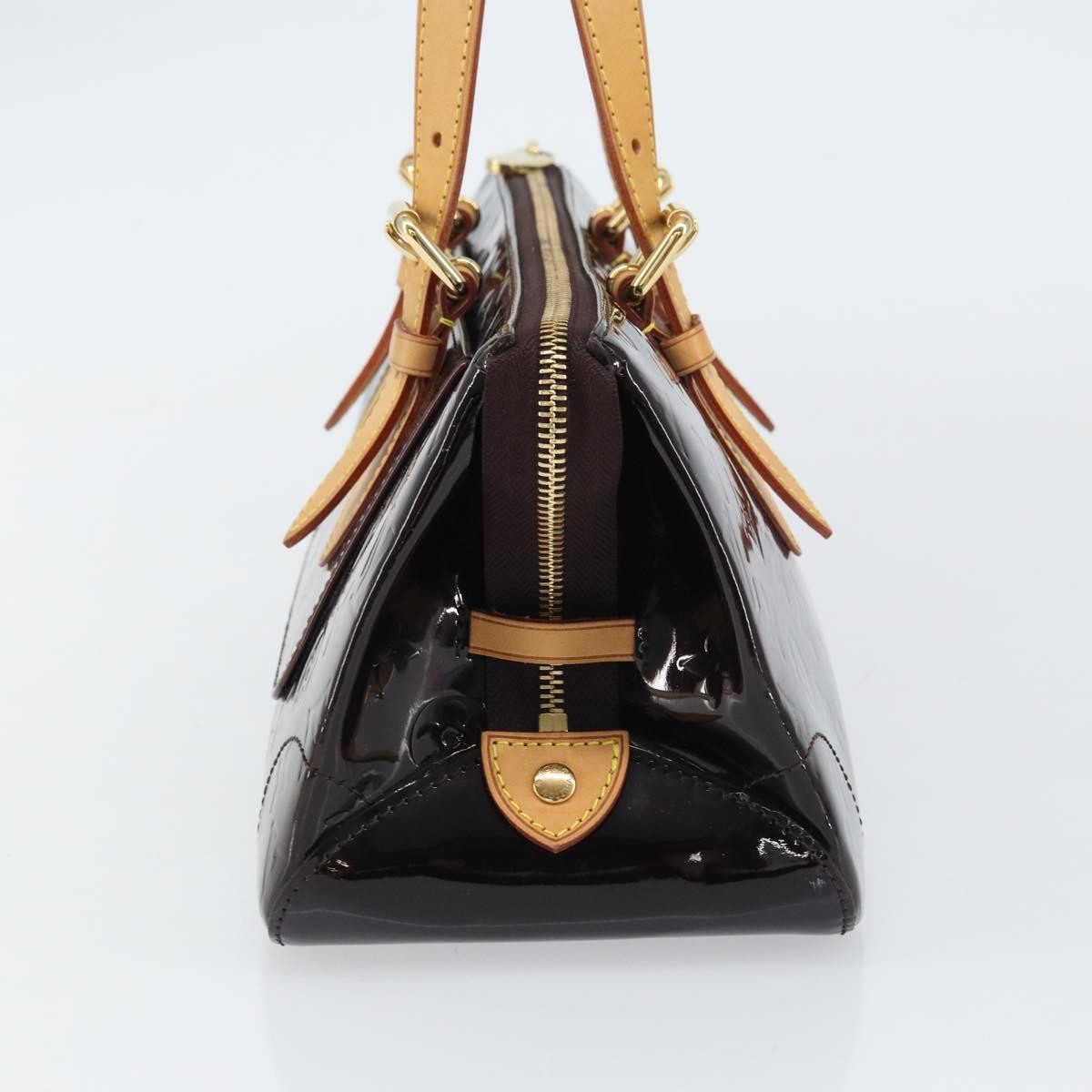 Louis Vuitton Rosewood Avenue Handbag Monogram Vernis, PURPLE, PATENT_LEATHER, Shoulder bag