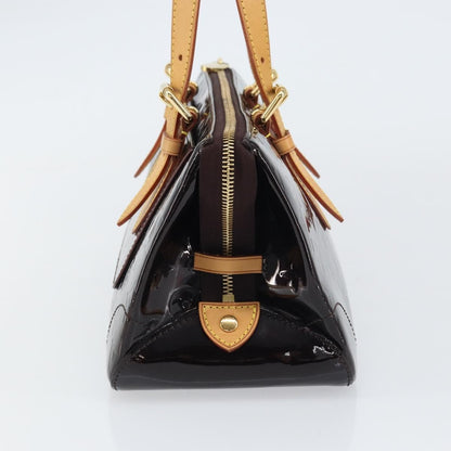 Louis Vuitton Rosewood Avenue Handbag Monogram Vernis, PURPLE, PATENT_LEATHER, Shoulder bag