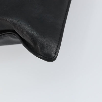 Loewe Vintage Anagram Tote Leather, BLACK, LEATHER, Tote bag