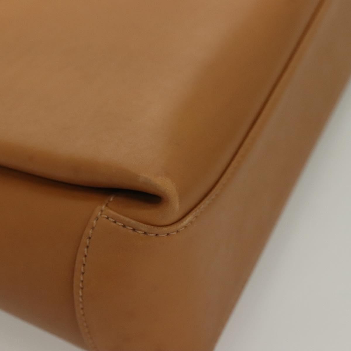 Gucci Vintage Convertible Bamboo Box Crossbody Bag Leather, BROWN, LEATHER, Handbag