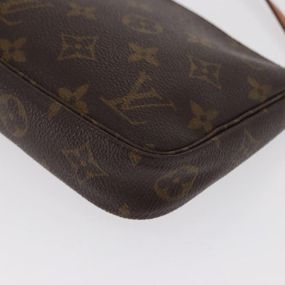 Louis Vuitton Pochette Accessoires NM Monogram Canvas, BROWN, CANVAS, Clutche & pouche