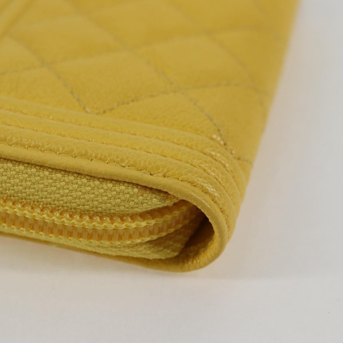 Chanel Compact Boy Wallet Caviar, GOLD, LEATHER, Wallets