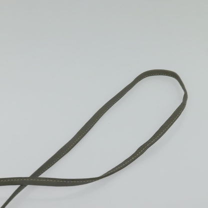 Christian Dior Vintage Honeycomb Zip Pouch Coated Canvas, WHITE, LEATHER, Clutche & pouche