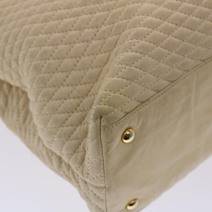 Bally Vintage Shoulder Bag Leather, BEIGE, LEATHER, Shoulder bag