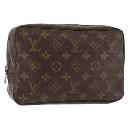 Louis Vuitton Trousse Toilette Monogram Canvas, BROWN, CANVAS, Clutche & pouche