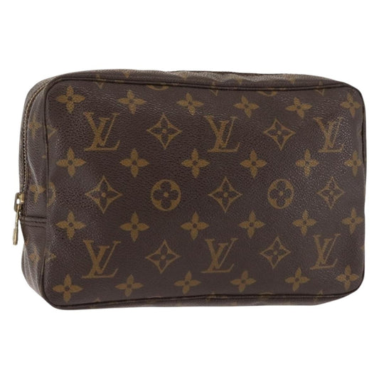 Louis Vuitton Trousse Toilette Monogram Canvas, BROWN, CANVAS, Clutche & pouche