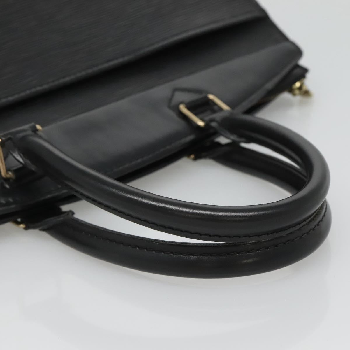 Louis Vuitton Riviera Handbag Epi Leather, BLACK, LEATHER, Handbag