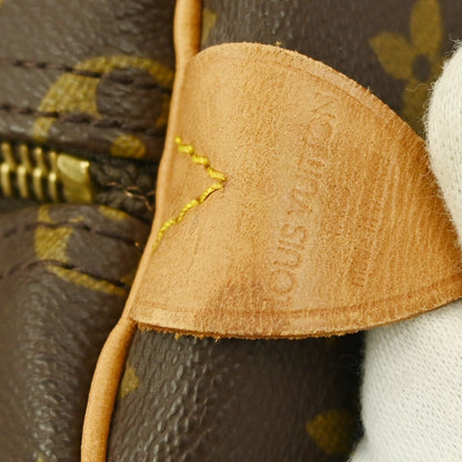 Louis Vuitton Keepall Bag Monogram Canvas, BROWN, CANVAS, Travel bag