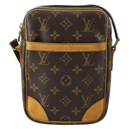 Louis Vuitton Danube Handbag Monogram Canvas, BROWN, CANVAS, Shoulder bag