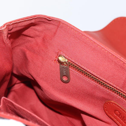 Chloe Vintage handbag Leather, RED, LEATHER, Handbag