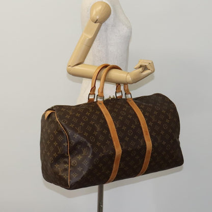 Louis Vuitton Keepall Bag Monogram Canvas, MULTICOLOUR, CANVAS, Travel bag
