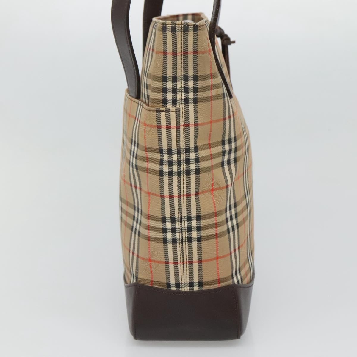 Burberry Nova Check Tote canvas check pattern, BEIGE, CANVAS, Tote bag