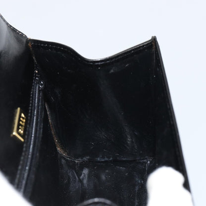 Bally Vintage Handbag Leather, Black, Leather, Handbag