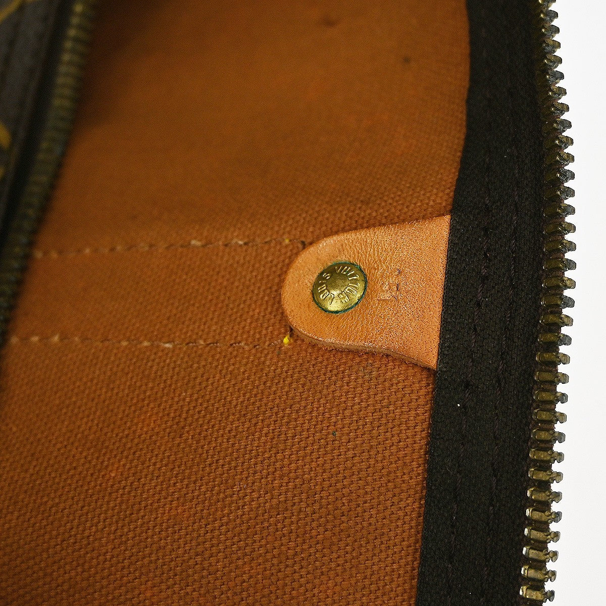 Louis Vuitton Keepall Bag Monogram Canvas, BROWN, CANVAS, Travel bag