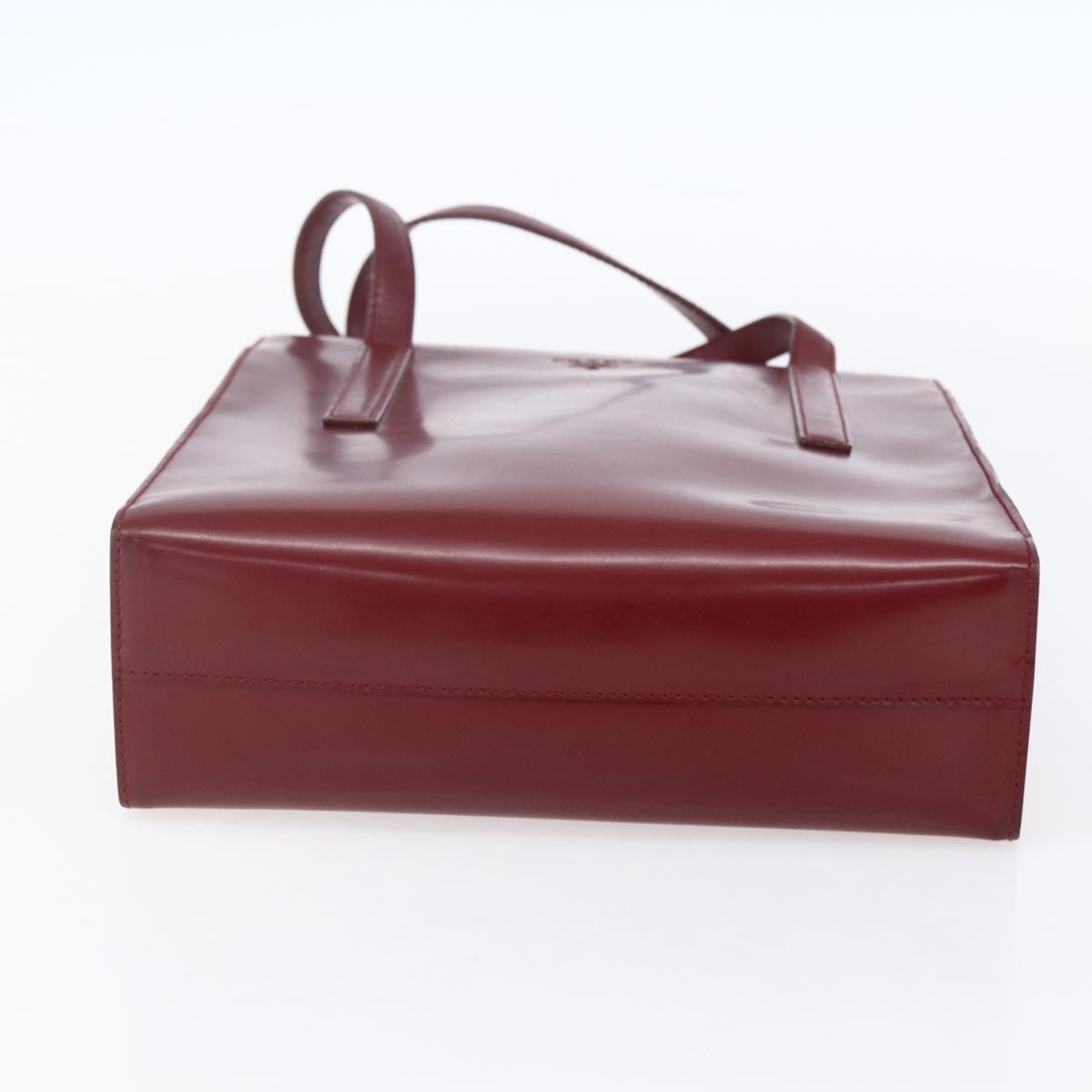 Prada Zip Shopping Tote Leather, RED, OTHER, Tote bag