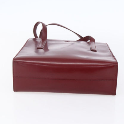 Prada Zip Shopping Tote Leather, RED, OTHER, Tote bag
