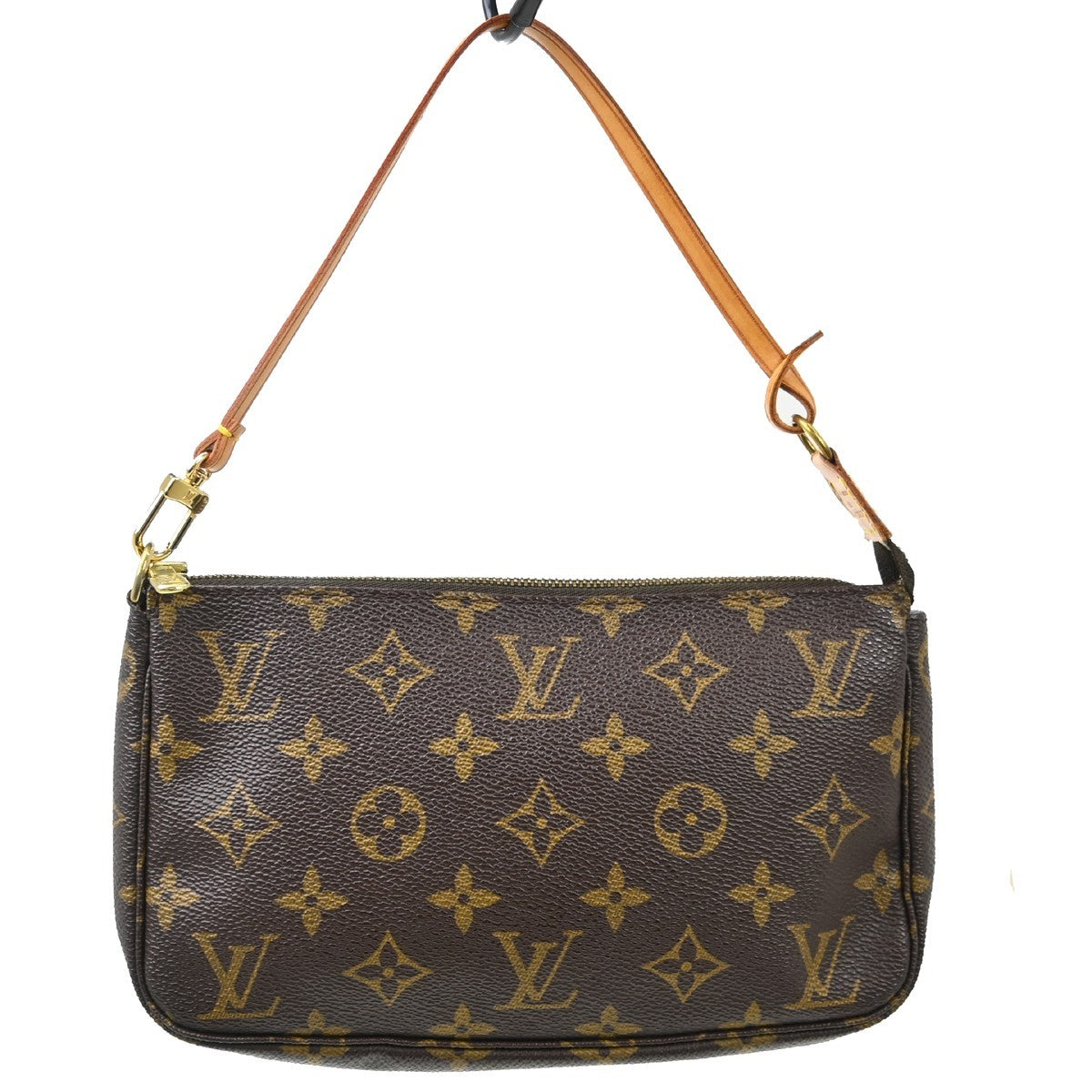 Louis Vuitton Pochette Accessoires NM Monogram Canvas, Brown, Canvas, Clutch