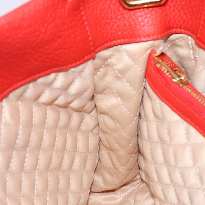Salvatore Ferragamo Vala Handbag Leather, RED, LEATHER, Handbag