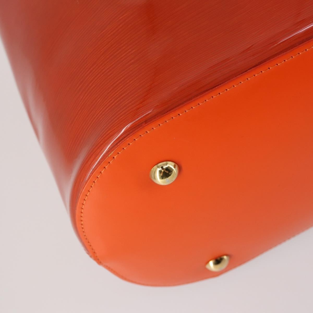 Louis Vuitton Plage Lagoon Bay Handbag Vinyl Epi Leather, ORANGE, LEATHER, Tote bag