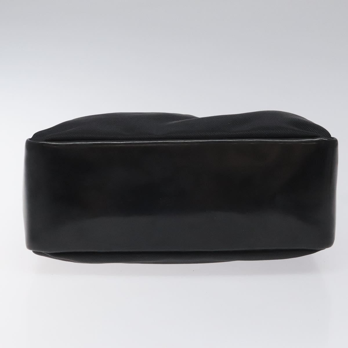 Gucci Bamboo Top Handle Tote Nylon, BLACK, NYLON, Tote bag