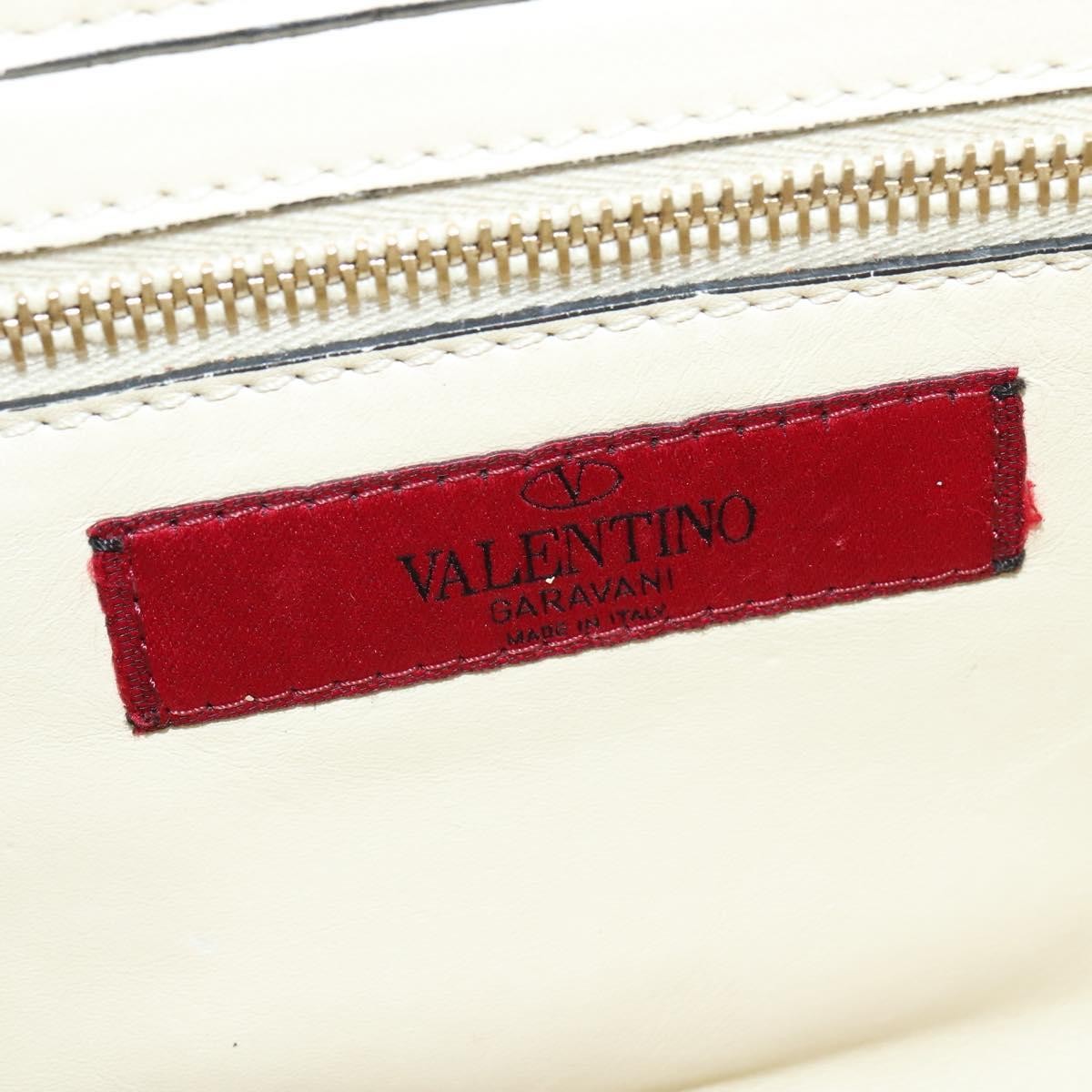 Valentino Garavani Rockstud Tote Soft Leather, WHITE, LEATHER, Tote bag