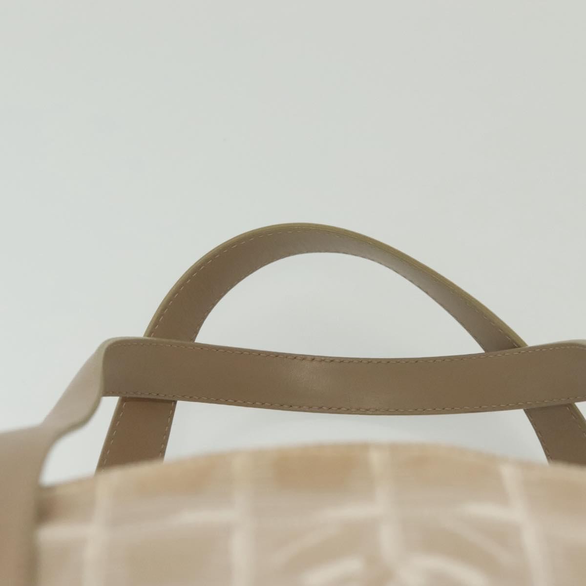 Chanel Travel Line Tote Nylon, BEIGE, NYLON, Tote bag