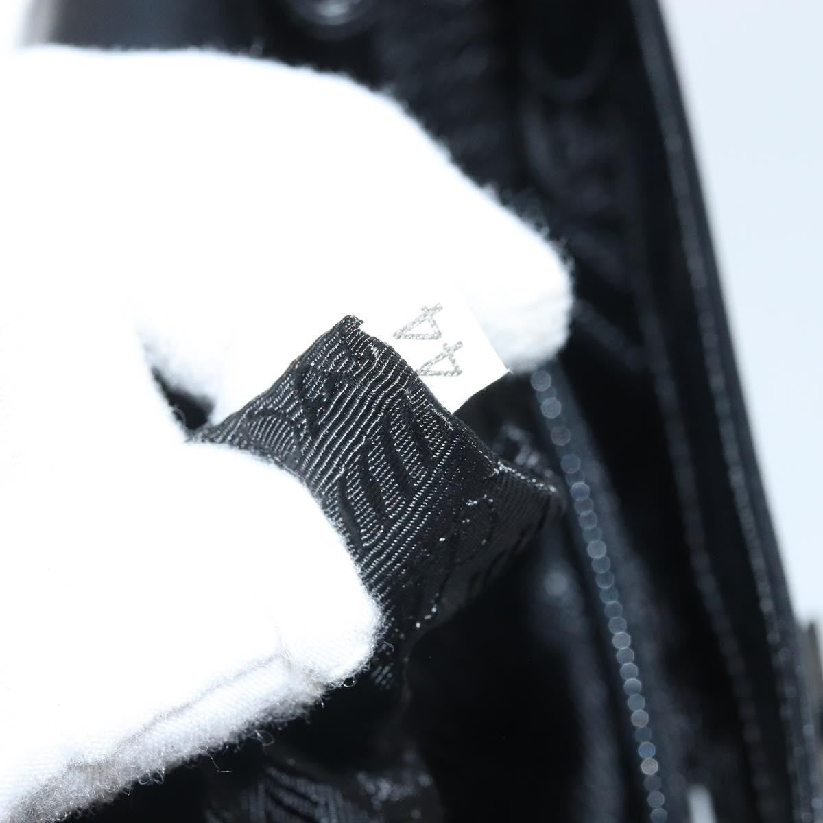 Prada Vintage Flap Shoulder Bag Leather, Black, Leather, Shoulder Bag